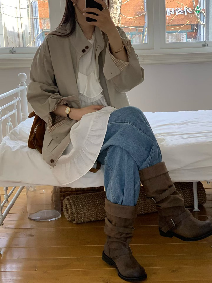 LA CREME韓國直郵女裝新品熱賣推薦人氣時尚真品連衣裙褶皺LA CREME連衣裙