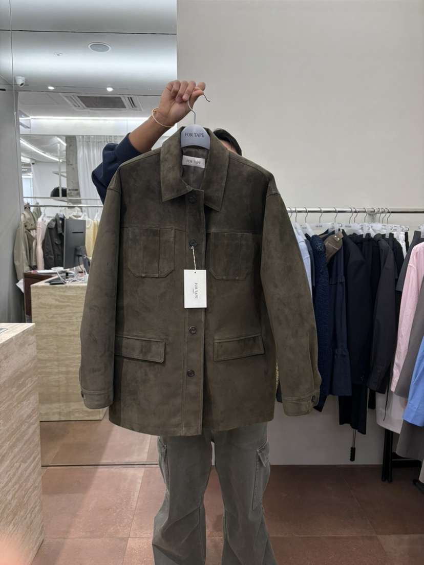 FOR TAPE東大門實拍女士新品26春夏休閑推薦真品夾克豬皮FOR TAPE夾克圖色2