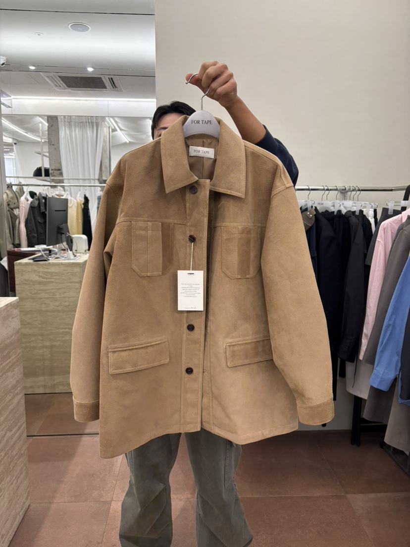 FOR TAPE東大門實拍女士新品26春夏休閑推薦真品夾克豬皮FOR TAPE夾克圖色3