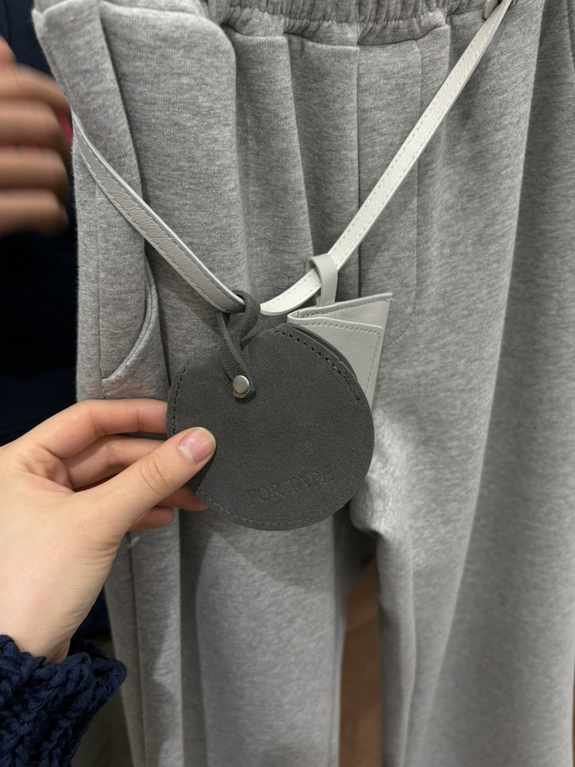 FOR TAPE韓國代購女裝新款26春夏熱賣職業休閑腰包雙口袋FOR TAPE腰包