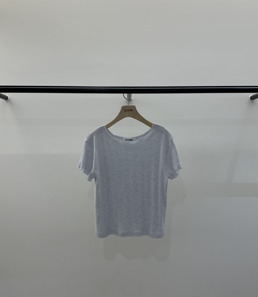 LA CREME韓國代購女裝新款人氣休閑時尚職業推薦真品T恤LA CREMET恤圖色3
