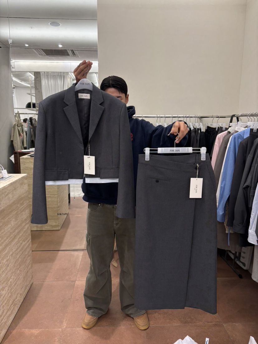 FOR TAPE東大門實拍女士新款熱賣推薦休閑真品26春夏夾克口袋FOR TAPE夾克