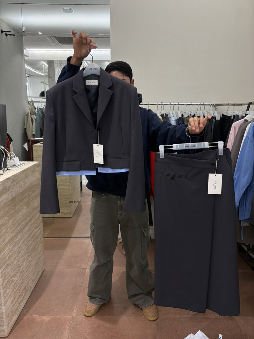 FOR TAPE東大門實拍女士新款熱賣推薦休閑真品26春夏夾克口袋FOR TAPE夾克