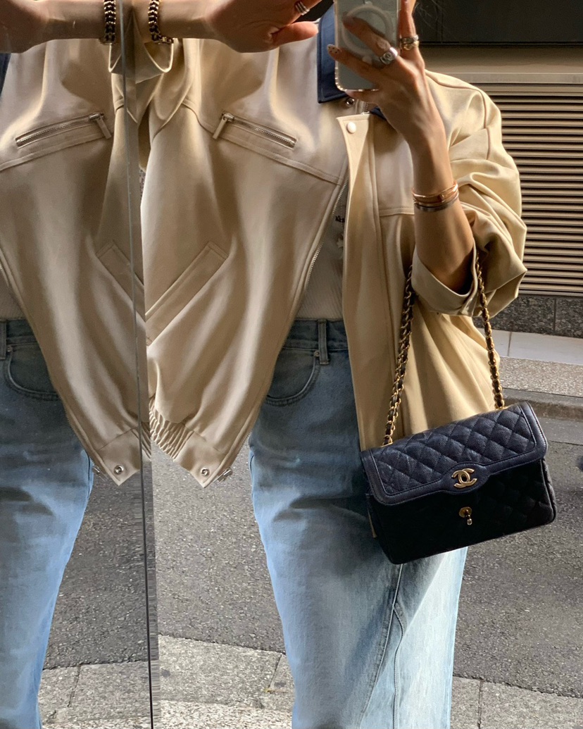 REVE CITE-L韓國直郵女士新品人氣時尚職業休閑夾克皮革絨REVE CITE-L夾克