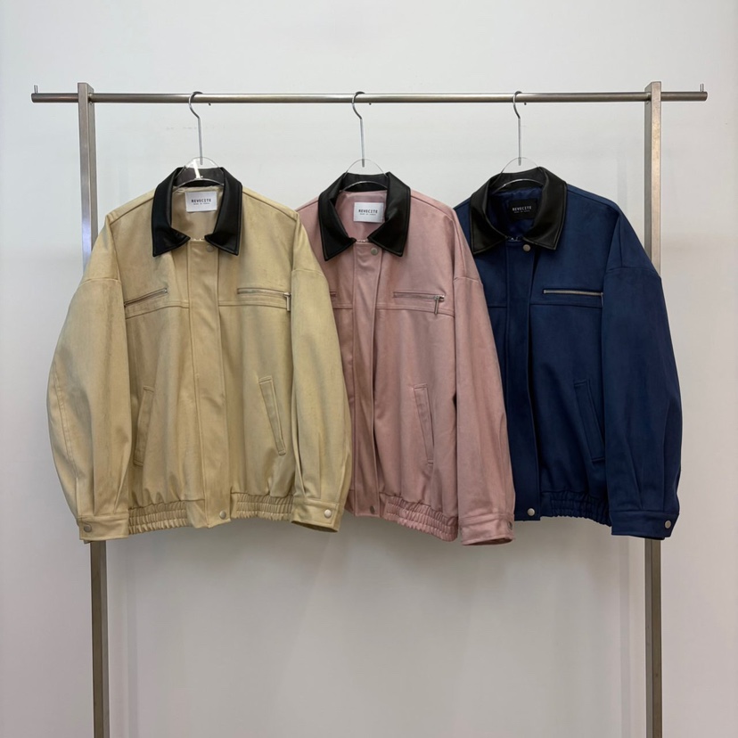 REVE CITE-L韓國直郵女士新品人氣時尚職業休閑夾克皮革絨REVE CITE-L夾克