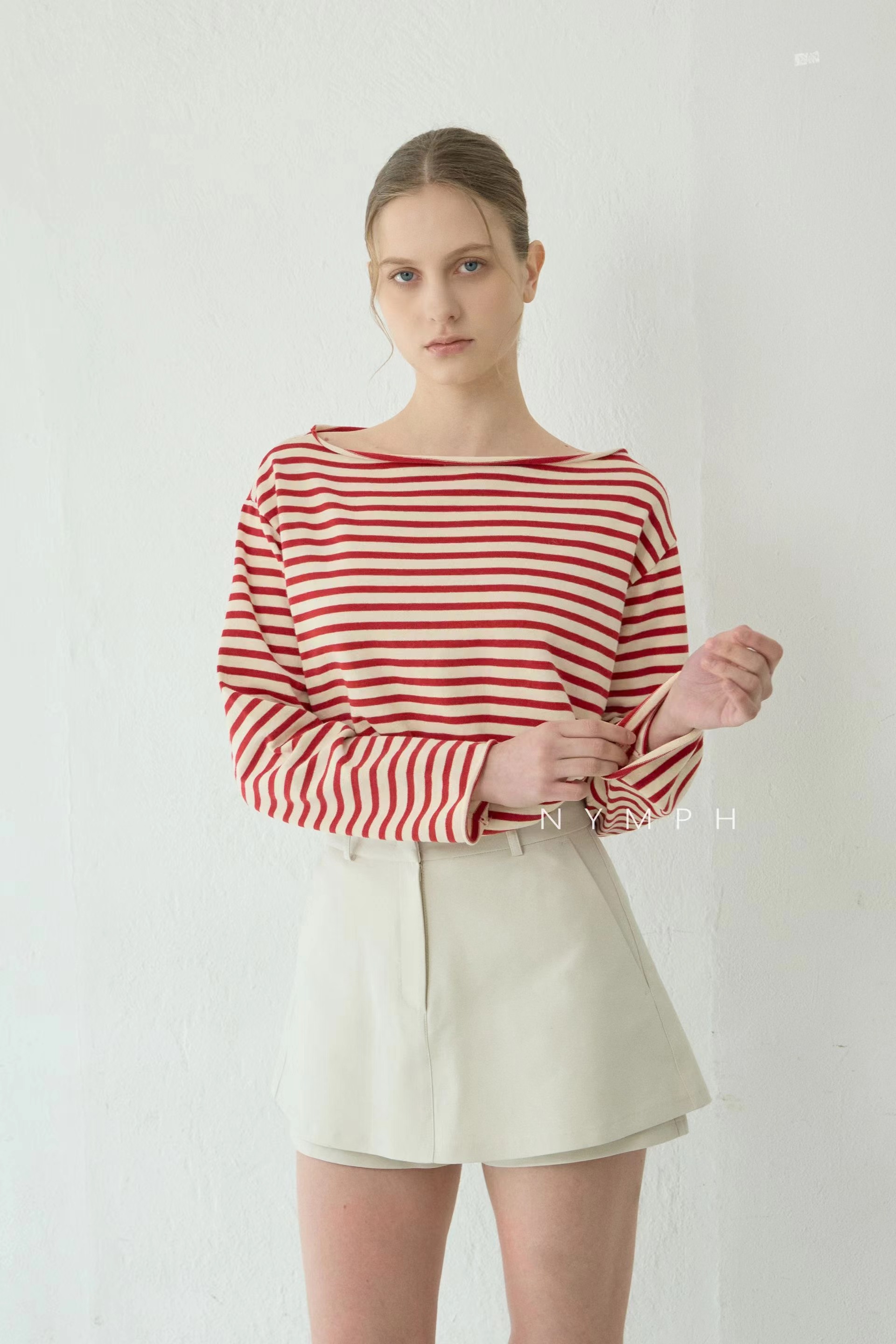 NYMPH韓國直郵女裝新品職業時尚真品熱賣人氣26春夏休閑裙褲NYMPH-2件起裙褲