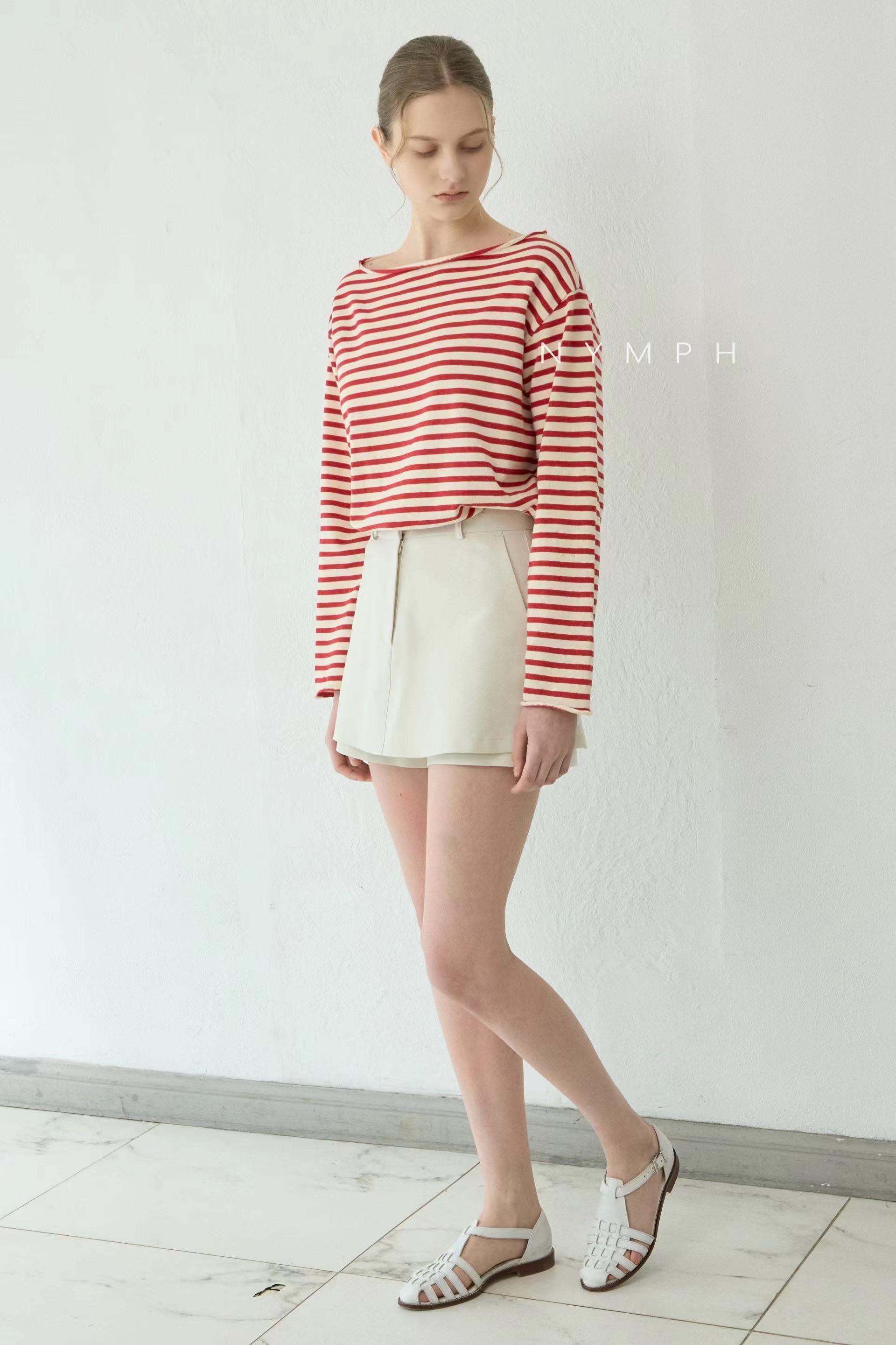 NYMPH韓國直郵女裝新品職業時尚真品熱賣人氣26春夏休閑裙褲NYMPH-2件起裙褲