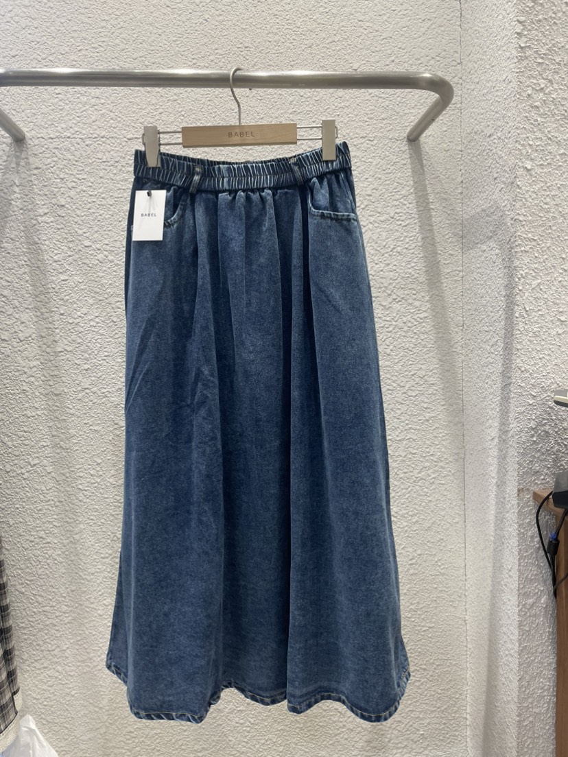 BABEL韓國代購女士新款時尚推薦26春夏休閑真品人氣職業長裙BABEL長裙圖色1