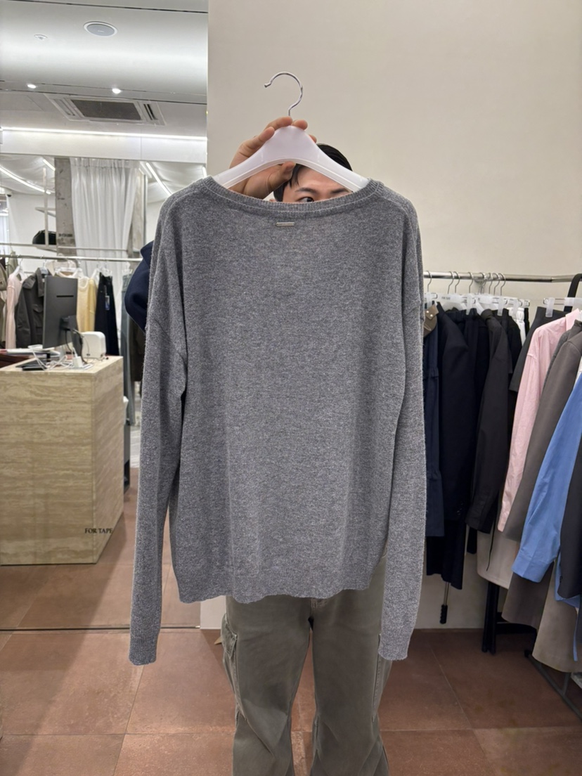 FOR TAPE韓國代購女士新品休閑真品熱賣針織衫雙V領羊絨FOR TAPE針織衫