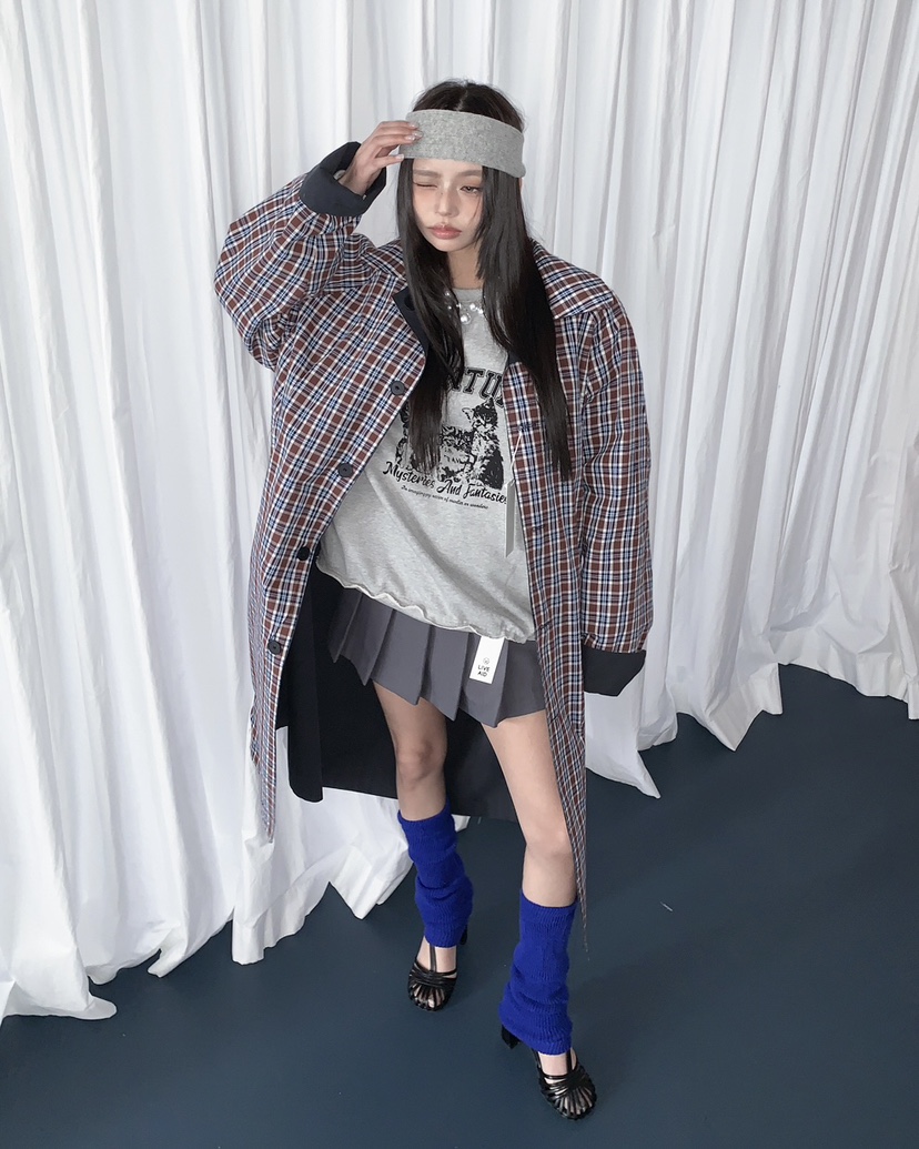 LIVE AID-P韓國代購女士新款推薦熱賣26春夏職業休閑衛衣LIVE AID-P衛衣