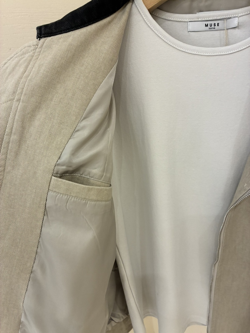 MUSE-P東大門實拍女士新品推薦休閑職業熱賣夾克不含內搭MUSE-P夾克