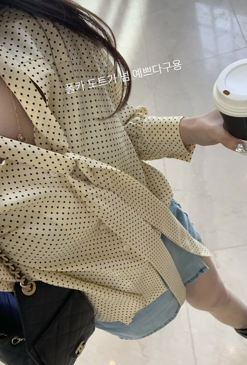 LA CREME東大門直郵女士新品熱賣職業真品休閑襯衫蕾絲衫LA CREME襯衫/蕾絲衫