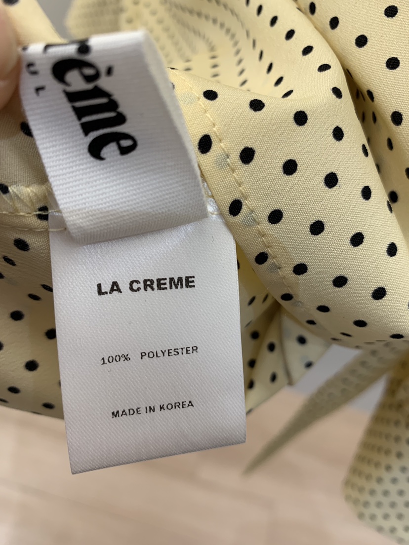 LA CREME東大門直郵女士新品熱賣職業真品休閑襯衫蕾絲衫LA CREME襯衫/蕾絲衫