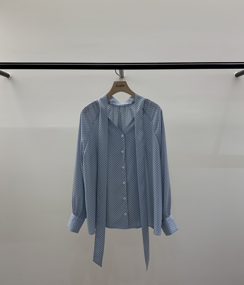 LA CREME東大門直郵女士新品熱賣職業真品休閑襯衫蕾絲衫LA CREME襯衫/蕾絲衫圖色2