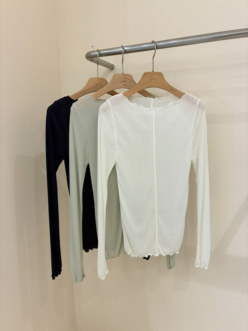 MUSE-P東大門代購女裝新品推薦休閑人氣熱賣真品長袖T恤MUSE-P長袖T恤