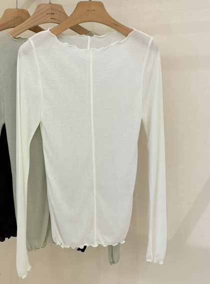 MUSE-P東大門代購女裝新品推薦休閑人氣熱賣真品長袖T恤MUSE-P長袖T恤圖色2