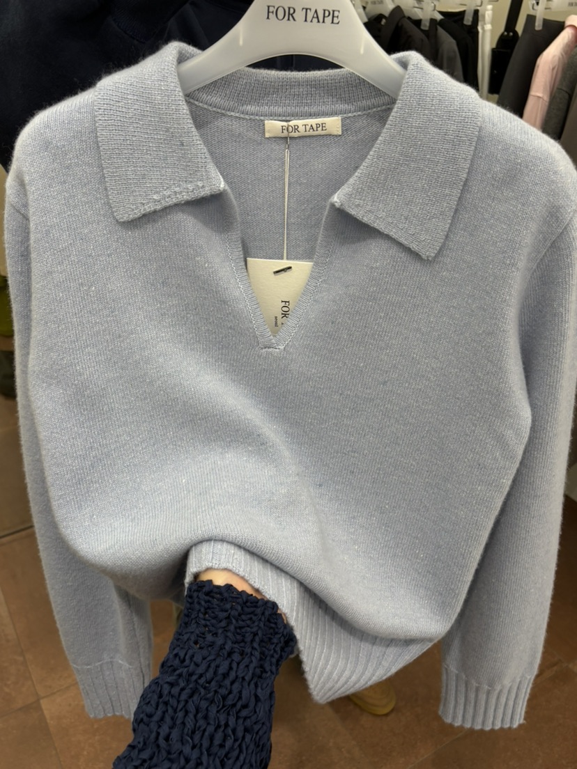 FOR TAPE東大門實拍女裝新款人氣休閑時尚職業針織衫羊毛FOR TAPE針織衫