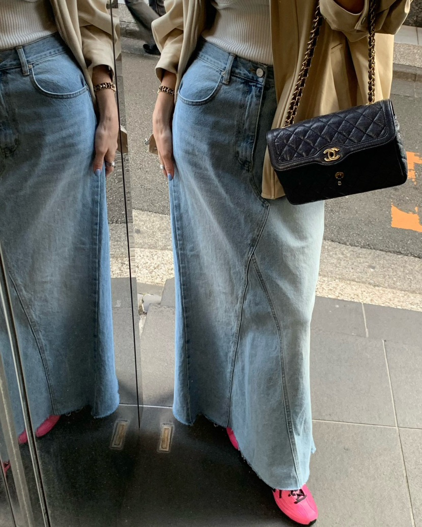 REVE CITE-L東大門直郵女裝新款休閑職業推薦人氣熱賣長裙REVE CITE-L長裙