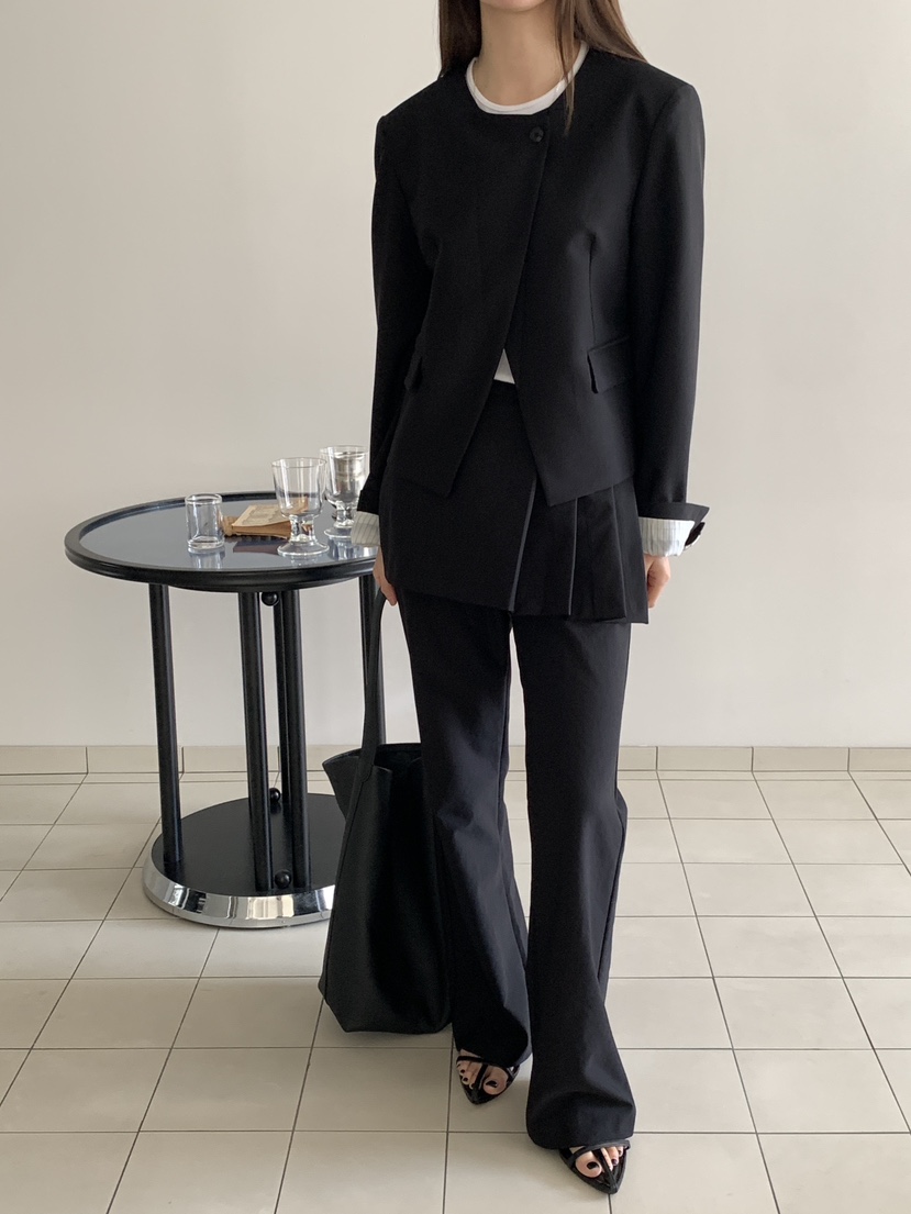 BIEN GARDER東大門實拍女裝新品職業熱賣推薦26春夏休閑褲BIEN GARDER休閑褲