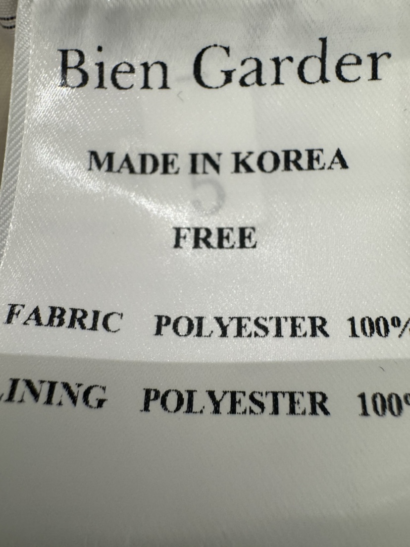 BIEN GARDER東大門實拍女裝新品職業熱賣推薦26春夏休閑褲BIEN GARDER休閑褲