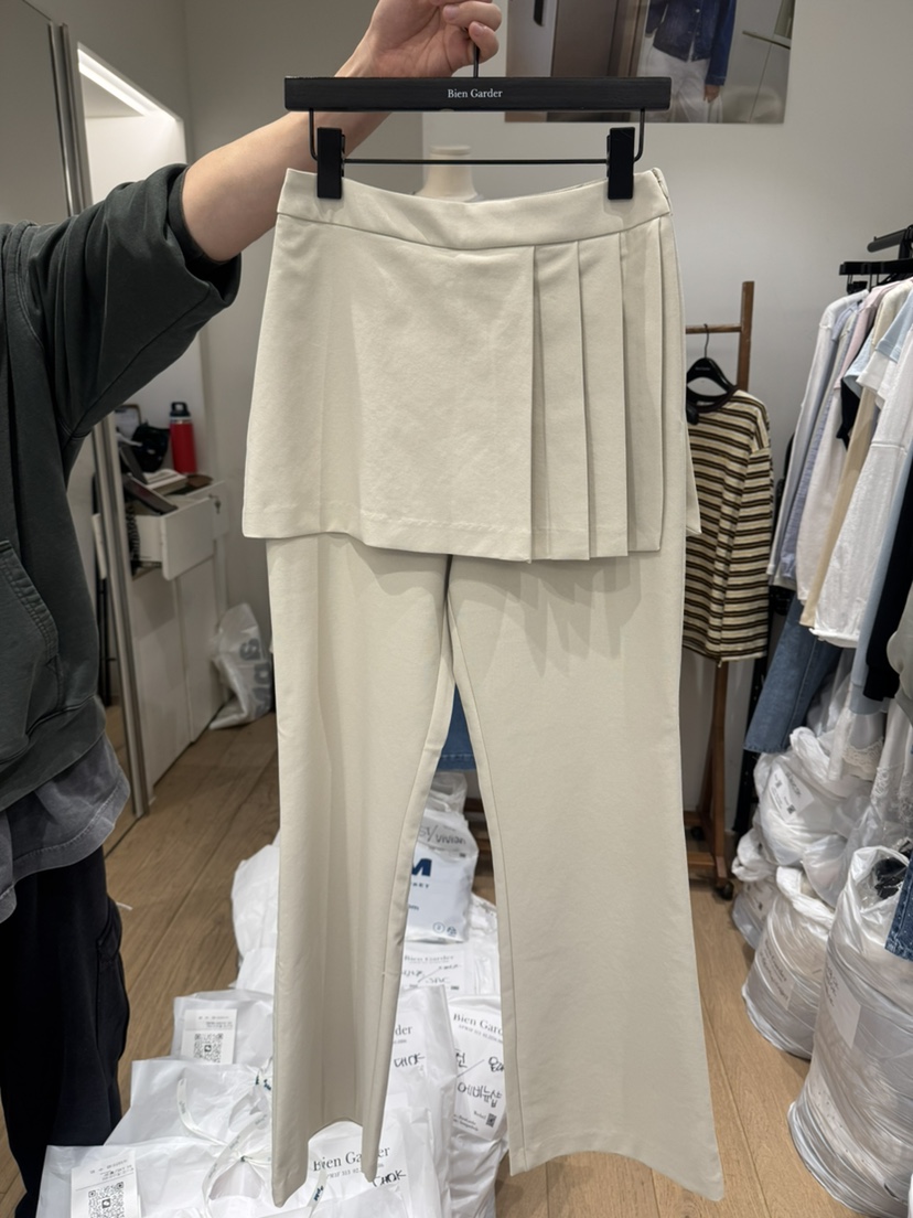 BIEN GARDER東大門實拍女裝新品職業熱賣推薦26春夏休閑褲BIEN GARDER休閑褲圖色1