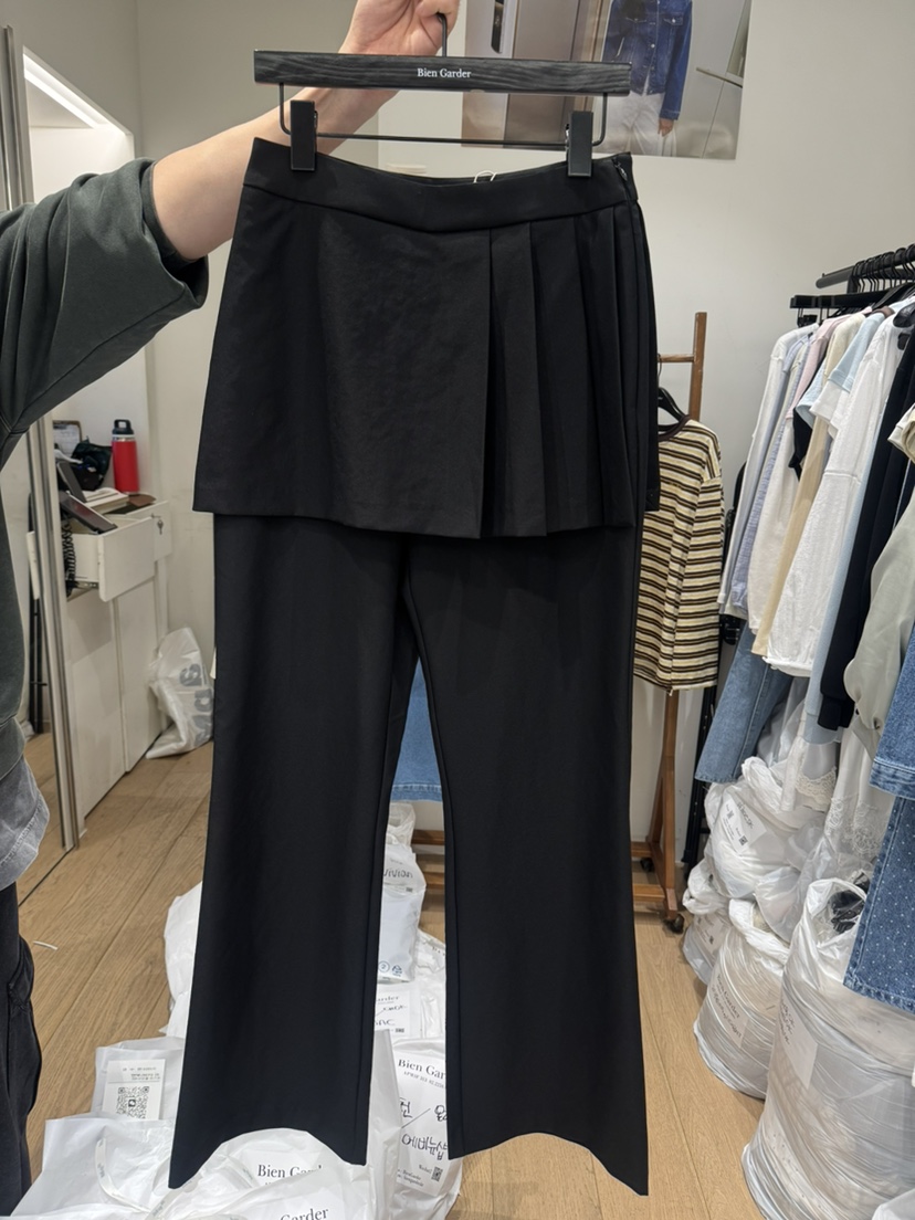 BIEN GARDER東大門實拍女裝新品職業熱賣推薦26春夏休閑褲BIEN GARDER休閑褲圖色2