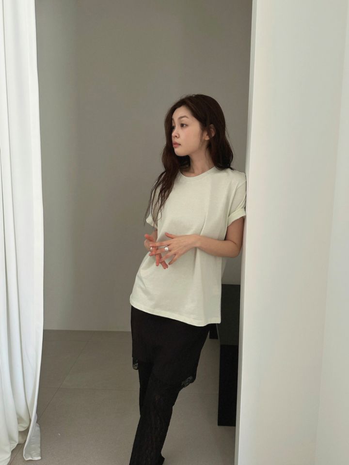 MARE東大門實拍女裝新品休閑時尚26春夏職業熱賣人氣真品T恤MARET恤