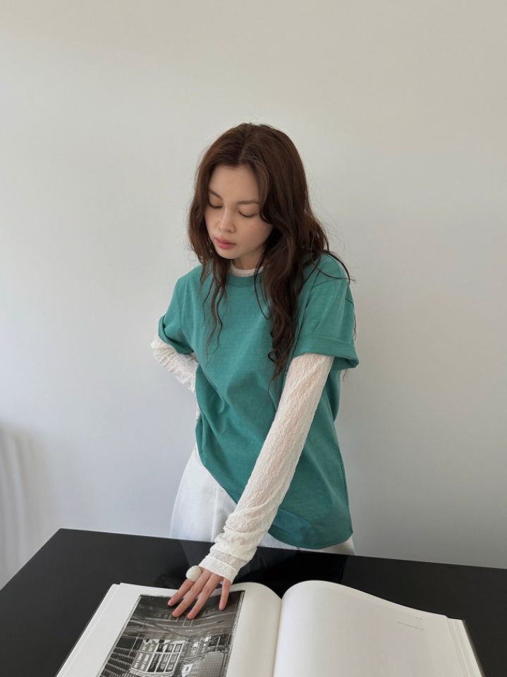 MARE東大門實拍女裝新品休閑時尚26春夏職業熱賣人氣真品T恤MARET恤