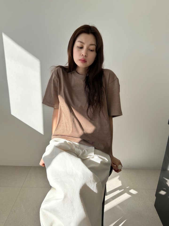 MARE東大門實拍女裝新品休閑時尚26春夏職業熱賣人氣真品T恤MARET恤