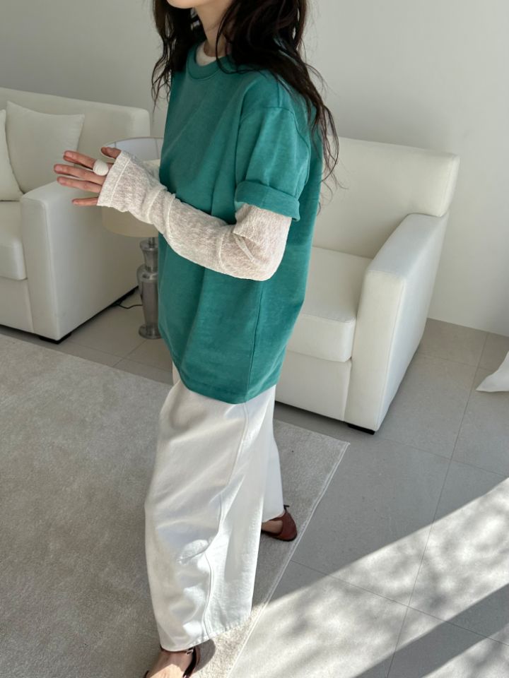 MARE東大門實拍女裝新品休閑時尚26春夏職業熱賣人氣真品T恤MARET恤