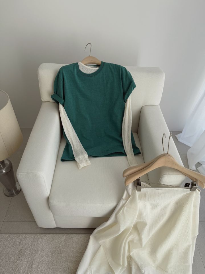 MARE東大門實拍女裝新品休閑時尚26春夏職業熱賣人氣真品T恤MARET恤