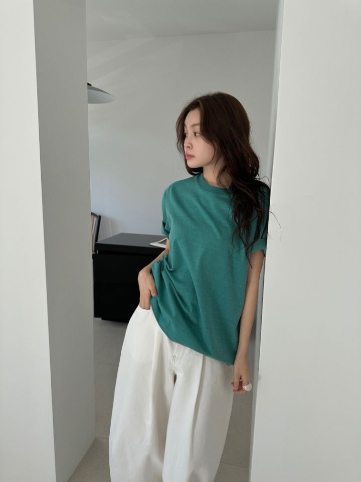 MARE東大門實拍女裝新品休閑時尚26春夏職業熱賣人氣真品T恤MARET恤