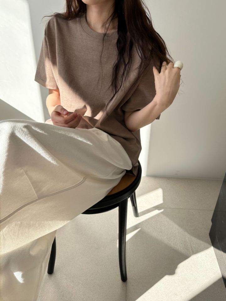 MARE東大門實拍女裝新品休閑時尚26春夏職業熱賣人氣真品T恤MARET恤