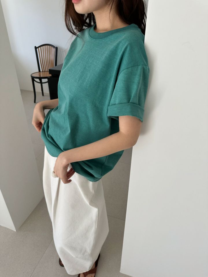 MARE東大門實拍女裝新品休閑時尚26春夏職業熱賣人氣真品T恤MARET恤圖色1