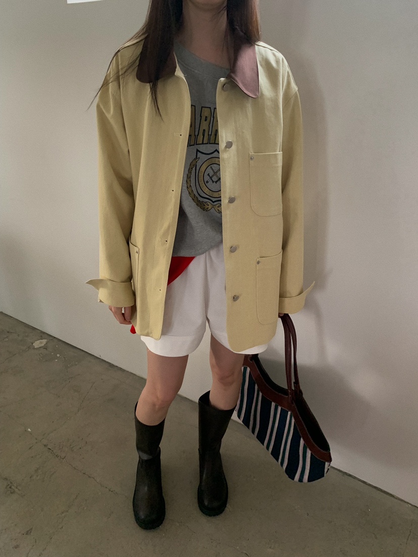 CAMEL-P東大門代購女裝新款人氣夾克棉質Came_l 家夾克