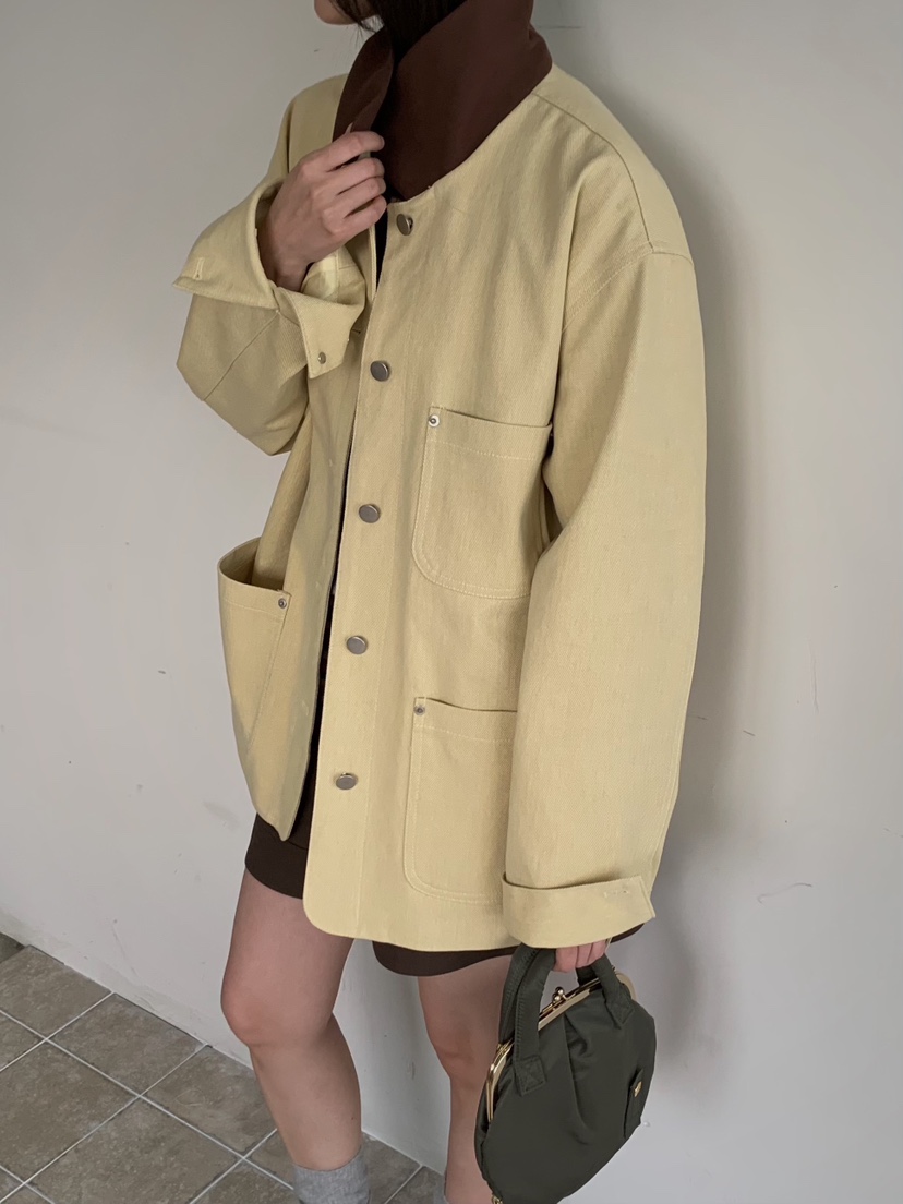 CAMEL-P東大門代購女裝新款人氣夾克棉質Came_l 家夾克