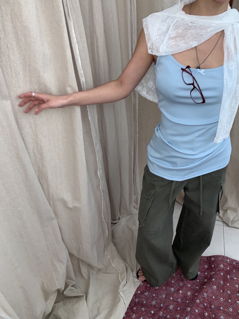 SUNDER MARKET東大門直郵女裝新款真品時尚人氣吊帶背心SUNDER MARKET吊帶/背心