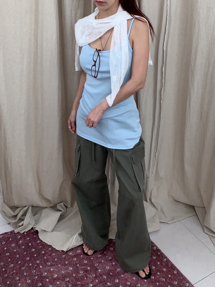 SUNDER MARKET東大門直郵女裝新款真品時尚人氣吊帶背心SUNDER MARKET吊帶/背心