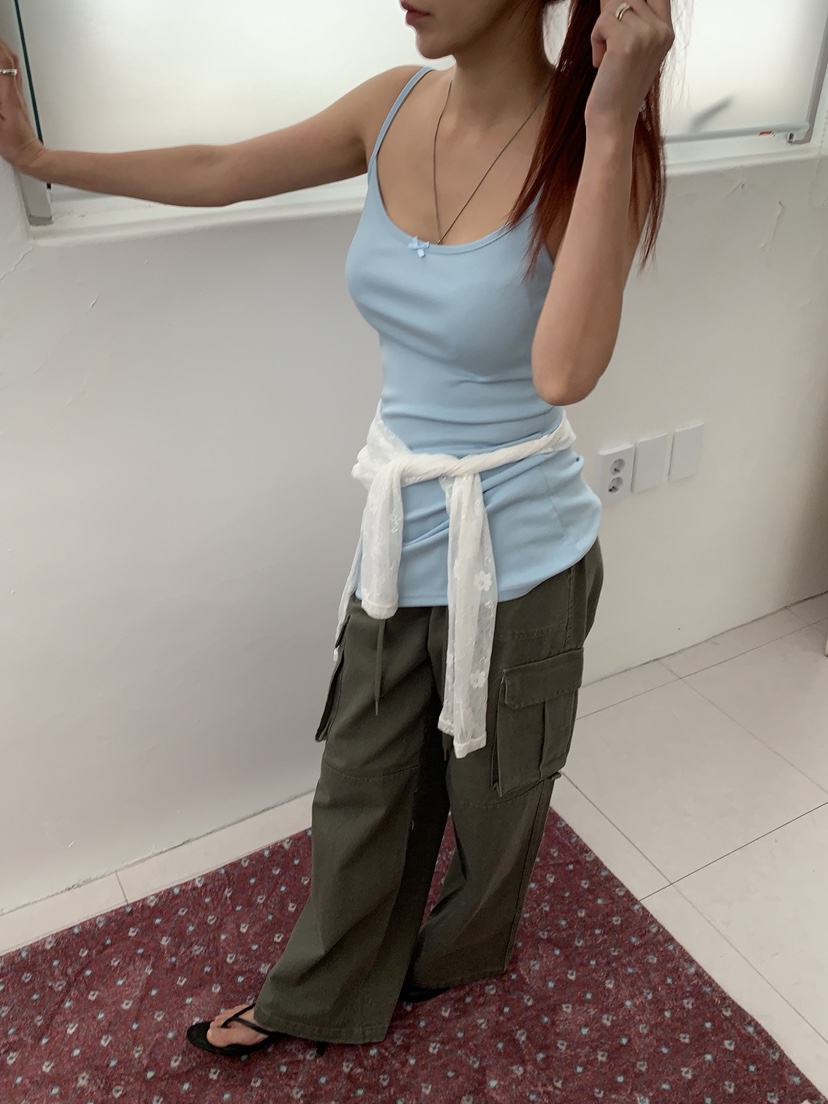 SUNDER MARKET東大門直郵女裝新款真品時尚人氣吊帶背心SUNDER MARKET吊帶/背心