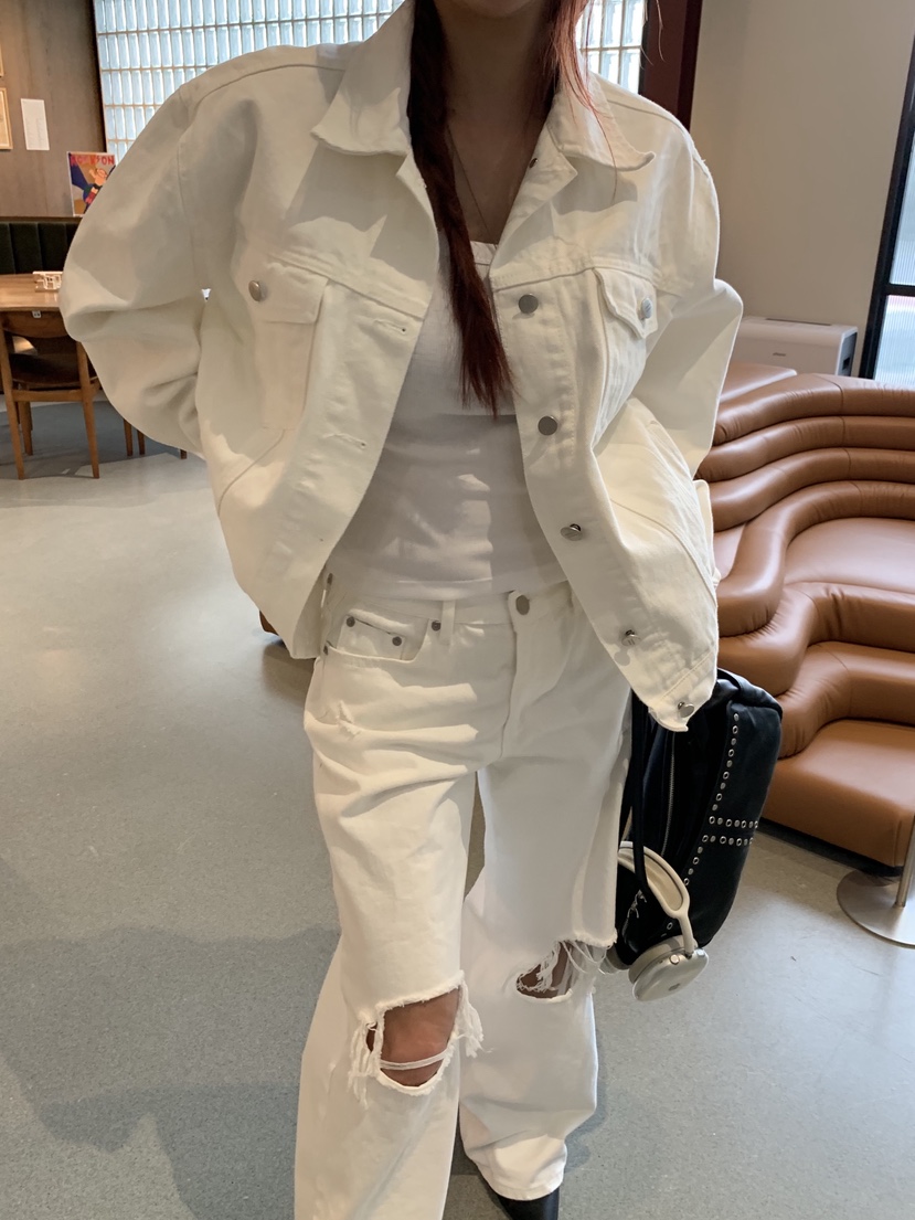 SUNDER MARKET韓國代購女裝新款推薦職業熱賣真品休閑夾克SUNDER MARKET夾克圖色1