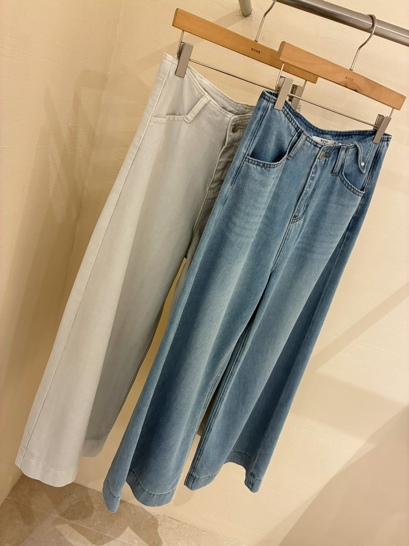 MUSE-P東大門直郵女士新品人氣26春夏職業真品時尚牛仔褲MUSE-P牛仔褲