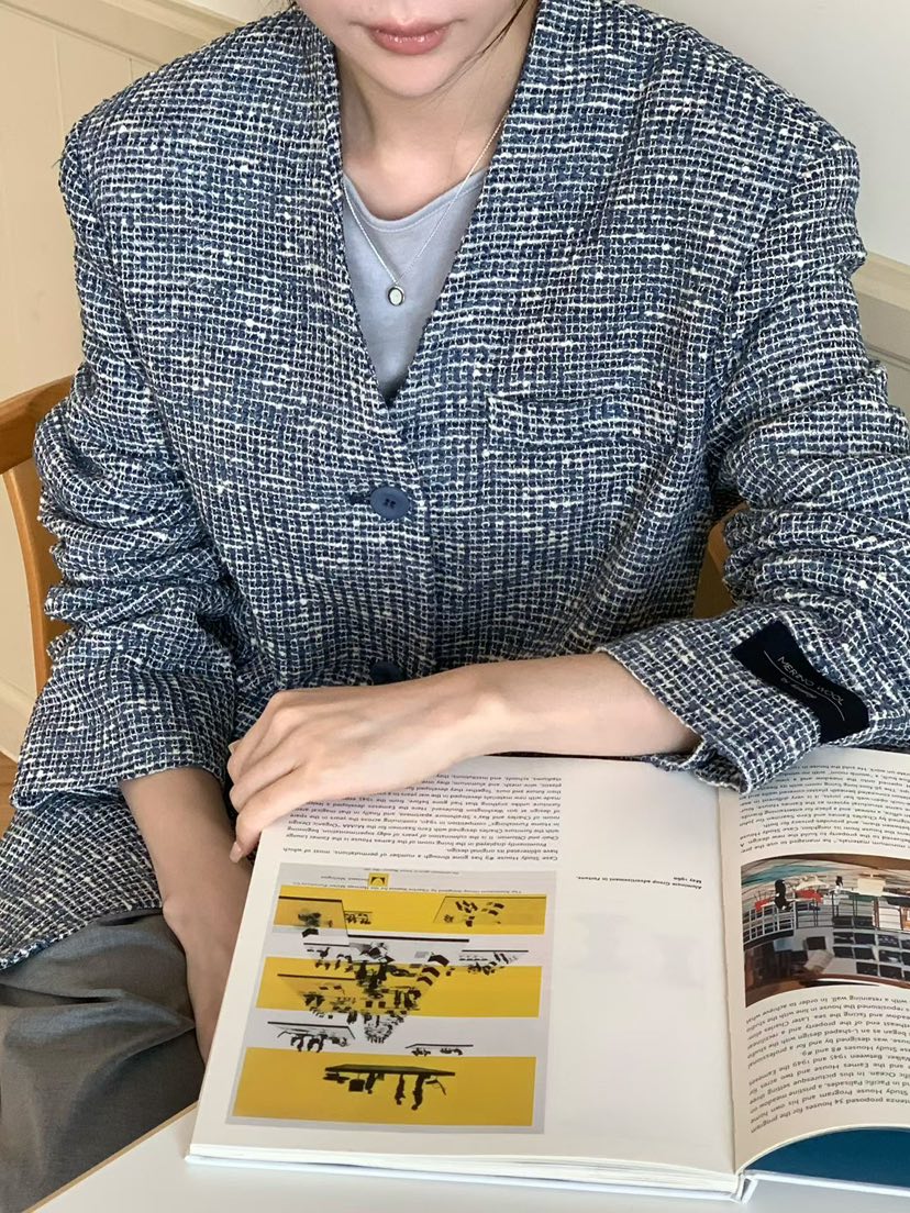 BINUS東大門直郵女裝新款休閑職業真品26春夏時尚人氣夾克BINUS夾克