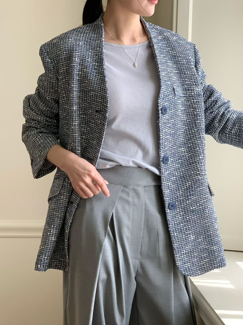 BINUS東大門直郵女裝新款休閑職業真品26春夏時尚人氣夾克BINUS夾克