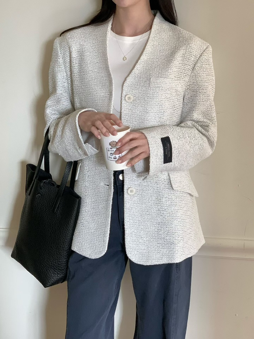 BINUS東大門直郵女裝新款休閑職業真品26春夏時尚人氣夾克BINUS夾克圖色1