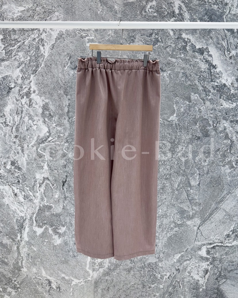 ROOKIE BUD東大門實拍女士新品時尚推薦休閑26春夏休閑褲褶皺ROOKIE BUD-L休閑褲