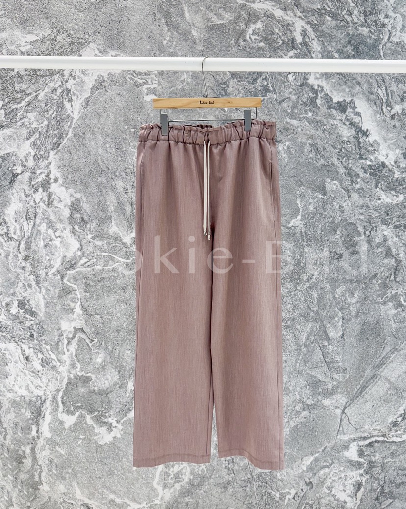 ROOKIE BUD東大門實拍女士新品時尚推薦休閑26春夏休閑褲褶皺ROOKIE BUD-L休閑褲圖色1
