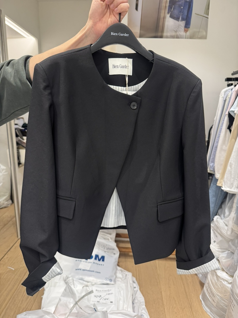 BIEN GARDER韓國直郵女士新品真品人氣推薦休閑熱賣夾克BIEN GARDER夾克圖色2