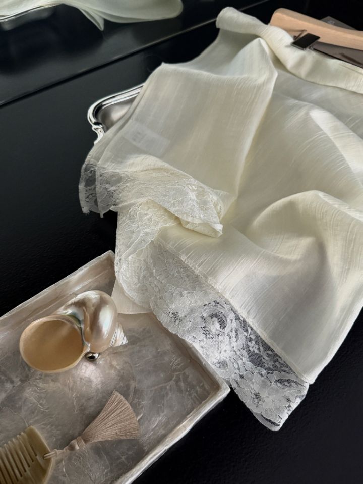 MARE韓國代購女裝新款職業熱賣圍巾披肩不含褲子蕾絲圍巾MARE圍巾/披肩