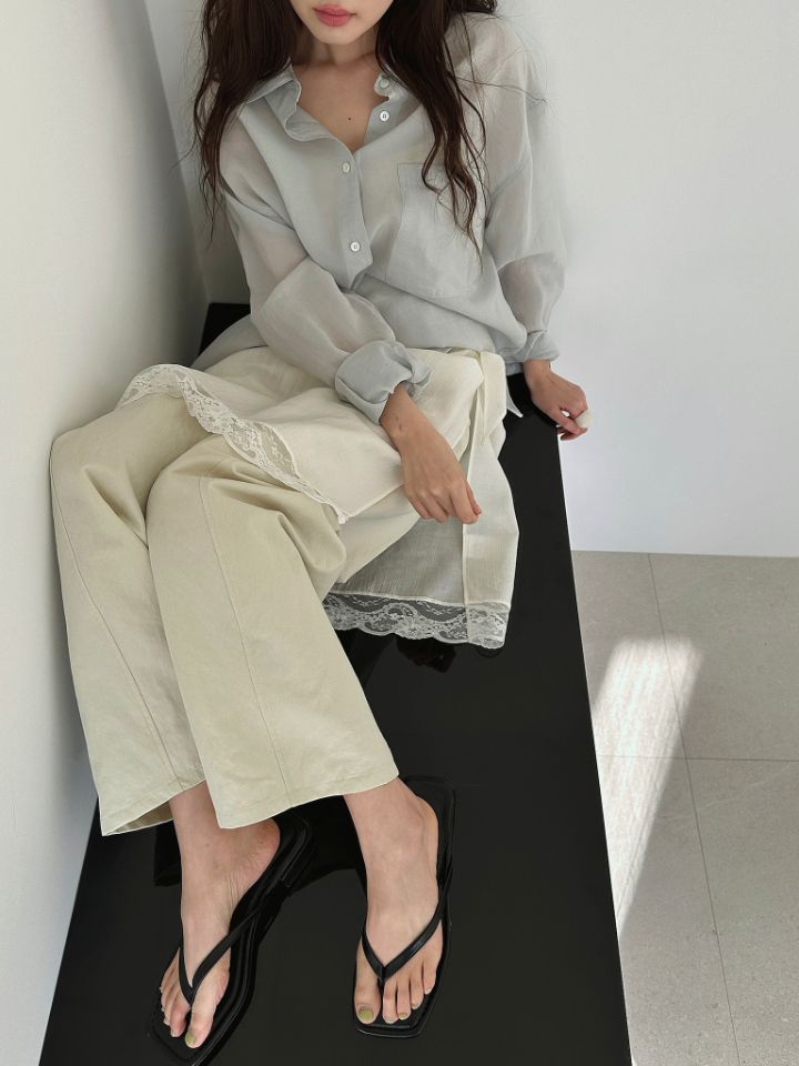 MARE韓國代購女裝新款職業熱賣圍巾披肩不含褲子蕾絲圍巾MARE圍巾/披肩