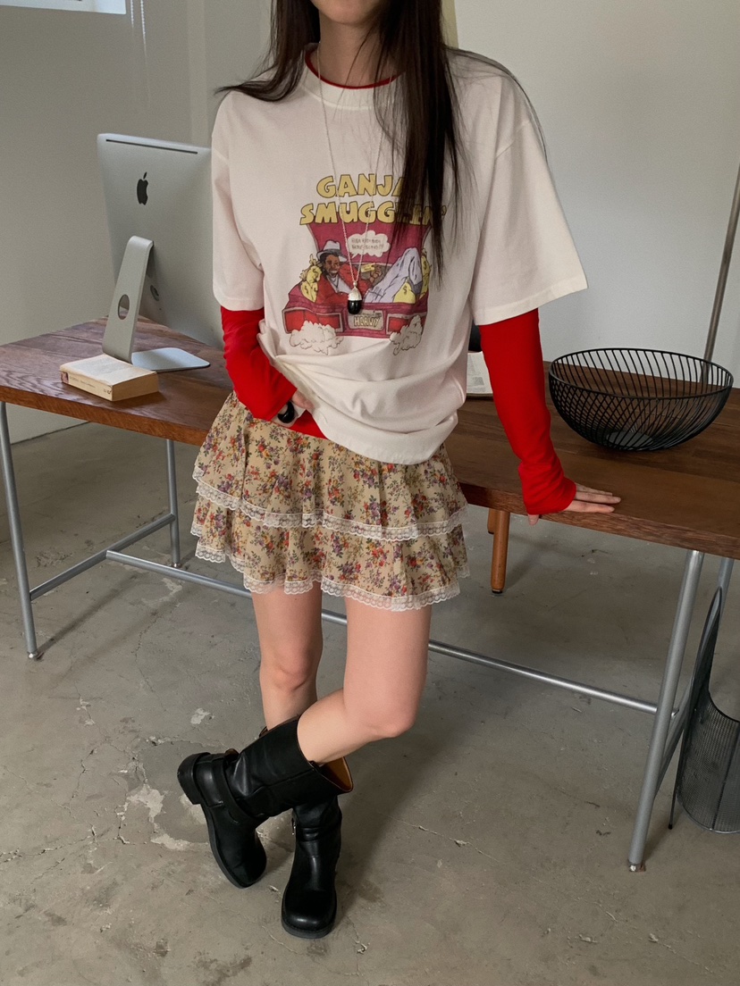 CAMEL-P韓國直郵女裝新款熱賣短裙Came_l 家短裙